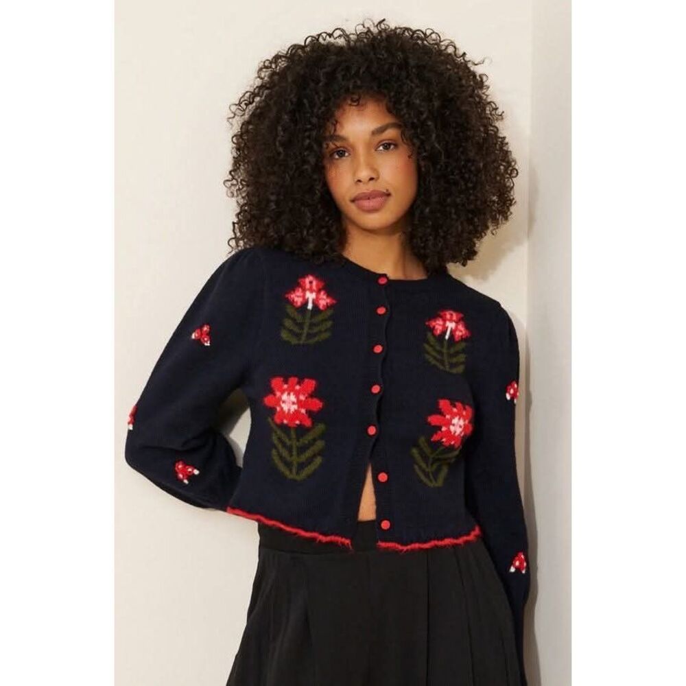 Free People Nonna Knit Cardi $198 - Picture 5 of 9